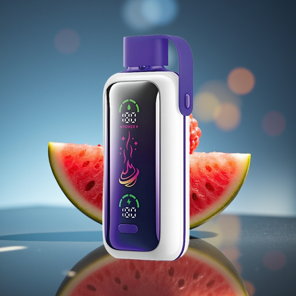 VOZOL STAR 20000 Puffs Frambuesa Sandía Pantalla HD Espejo