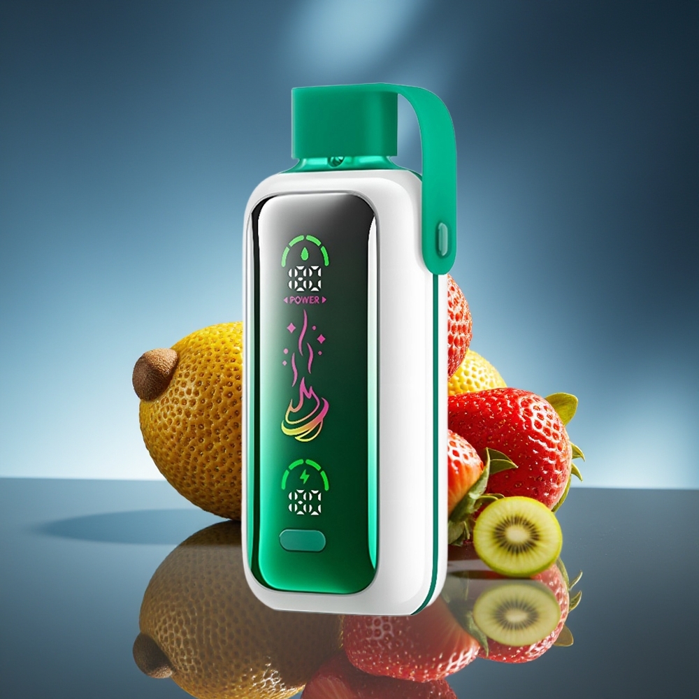 VOZOL STAR 20000 Puffs Fresa Kiwi Pantalla HD 2.2'' Dual Malla