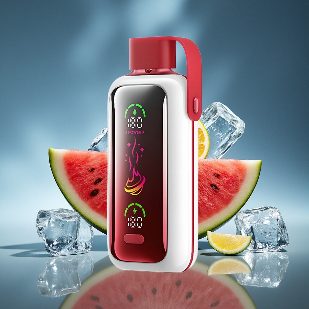 VOZOL STAR 20000 Puffs Sandía Helada Pantalla HD 2.2'' Doble Malla