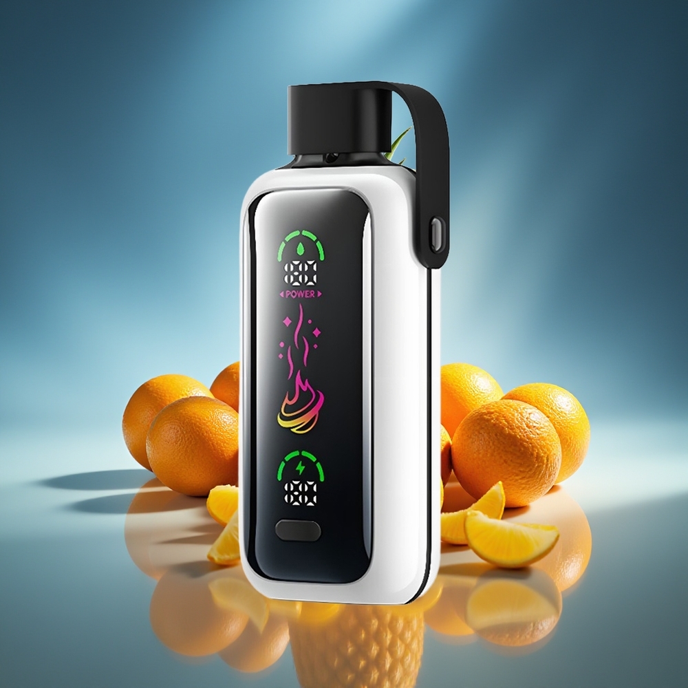 VOZOL STAR 20000 Puffs Vape Naranja Piña Lichi Pantalla HD 650mAh