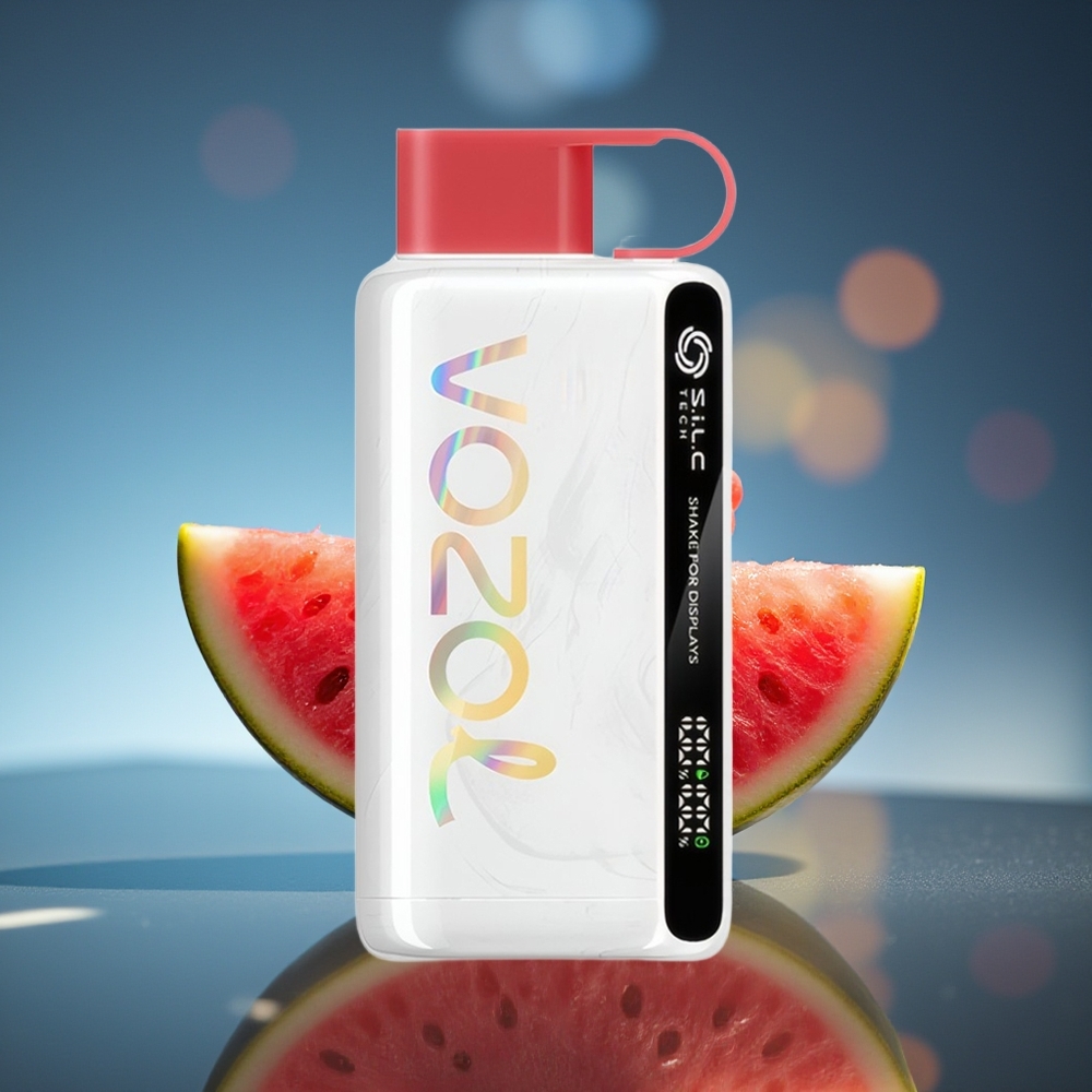 VOZOL STAR 9000/12000 Frambuesa Sandía Recargable Rápida y S.i.L.C TECH