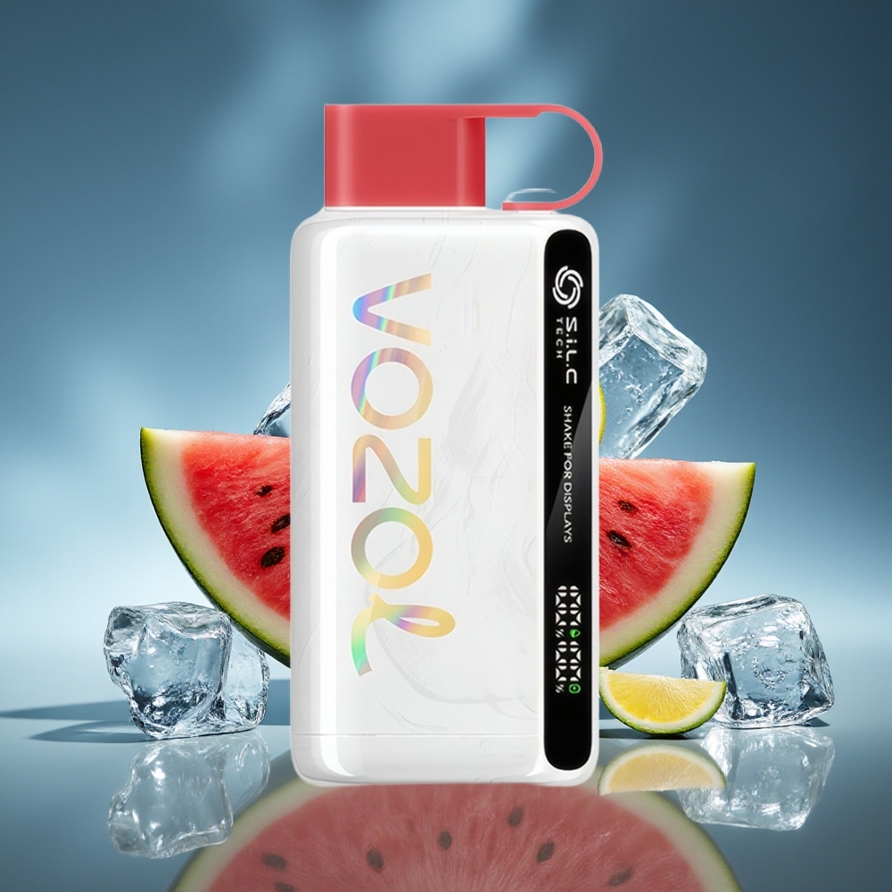 VOZOL STAR 9000/12000 Puff Vape Sandía Helada Carga Rápida 30% y 650mAh