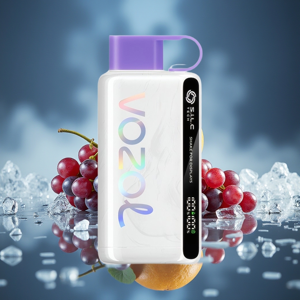 VOZOL STAR 9000/12000 Puffs Carga Rápida 30% Uva Helada