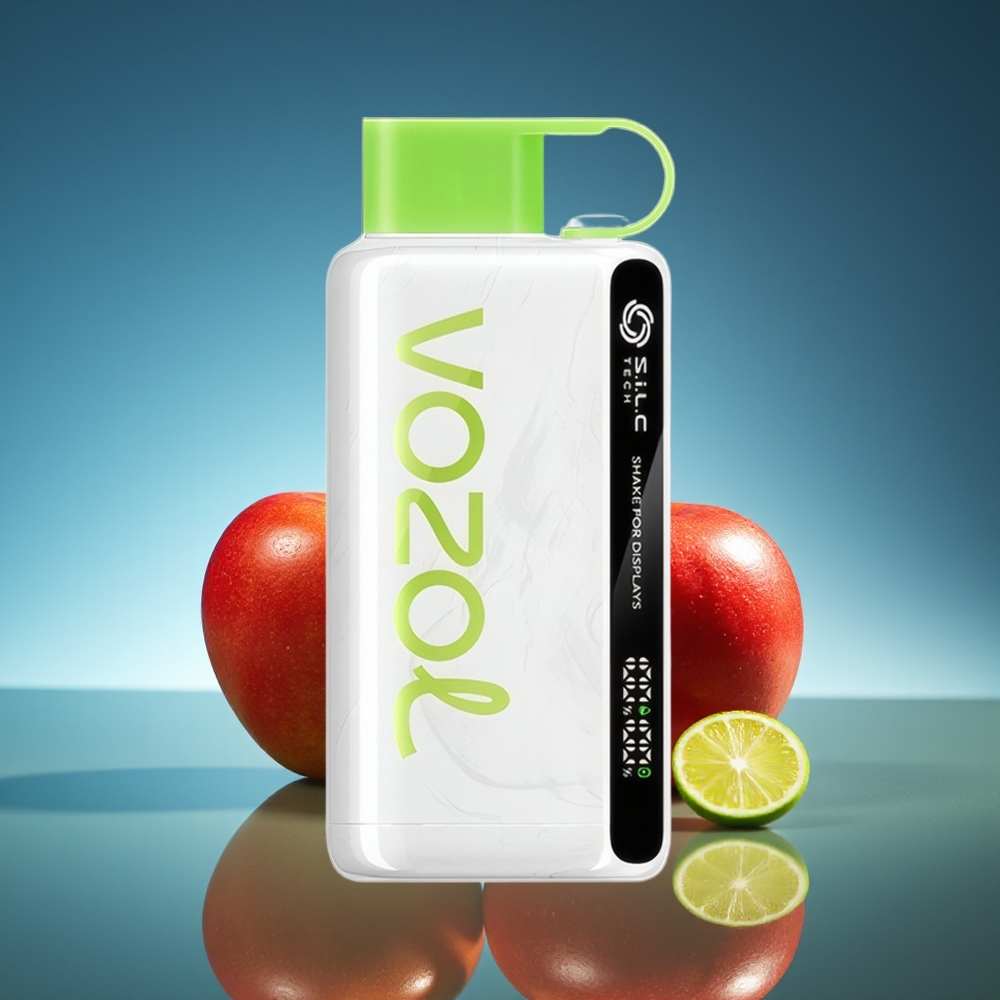 VOZOL STAR 9000/12000 Puffs Cereza Lima Carga Rápida 30% y 650mAh Batería