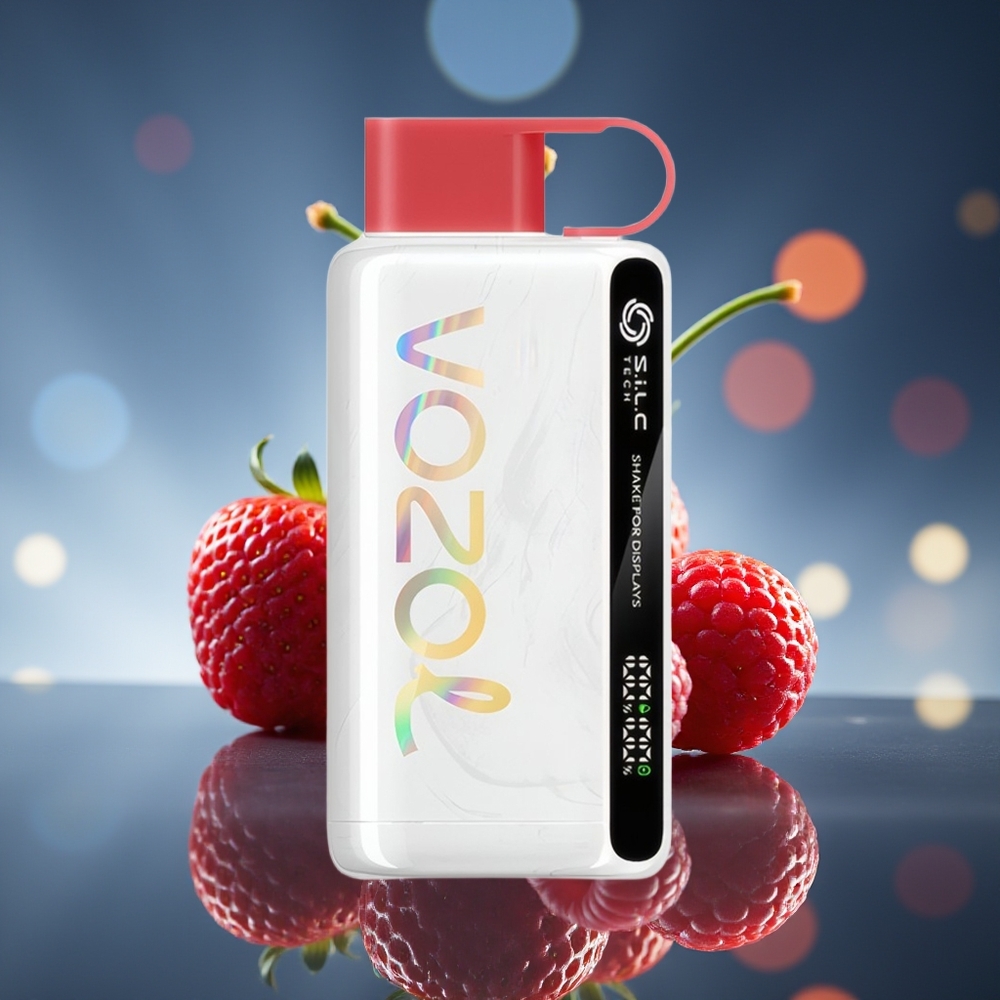 VOZOL STAR 9000/12000 Puffs Fresa Frambuesa Cereza Carga Rápida 30% y 650mAh Batería