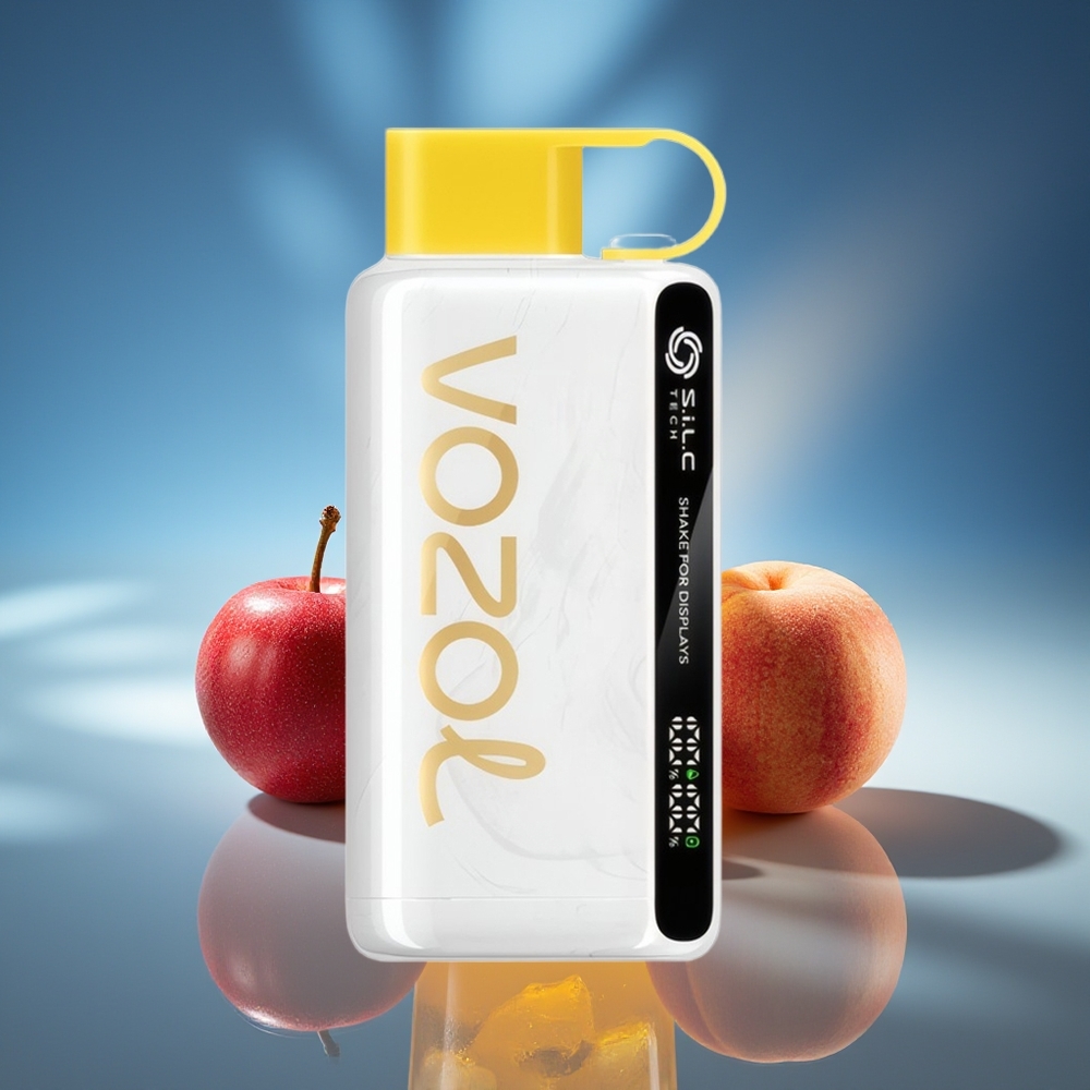 VOZOL STAR 9000/12000 Vape Desechable Cereza Melocotón Limonada Carga Rápida 30% Reciclado