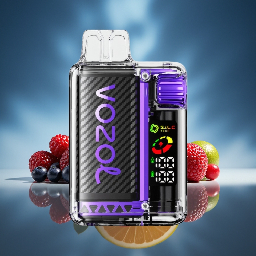 VOZOL Vista 20000 Puffs Bayas Mixtas Batería Recargable 650mAh Pantalla OLED
