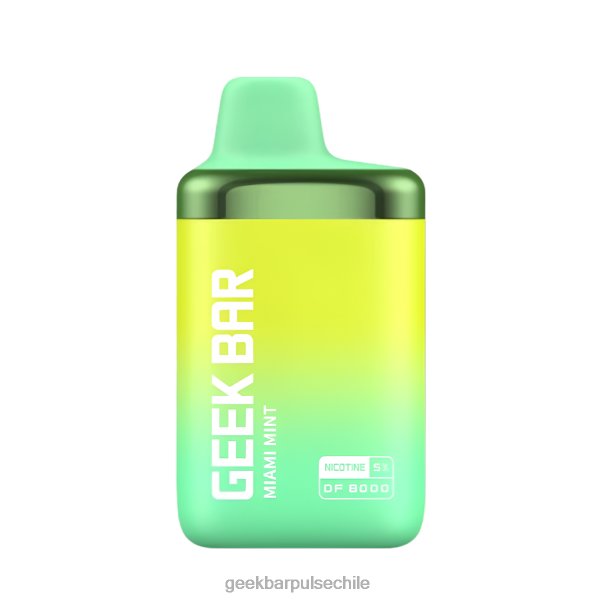 Geek Bar Chile - Geek Bar vaporizador desechable df8000 266Z0181 menta de miami