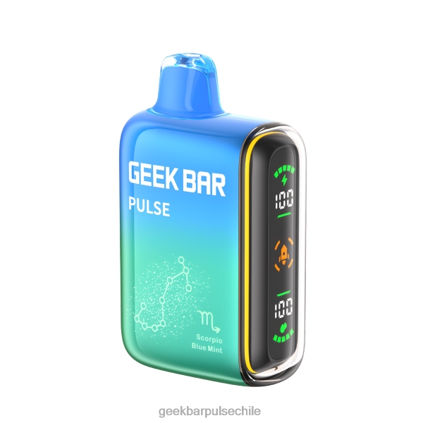 Geek Bar Meloso Precio - Geek Bar Pulse vaporizador desechable 15k 266Z060 escorpio azul menta
