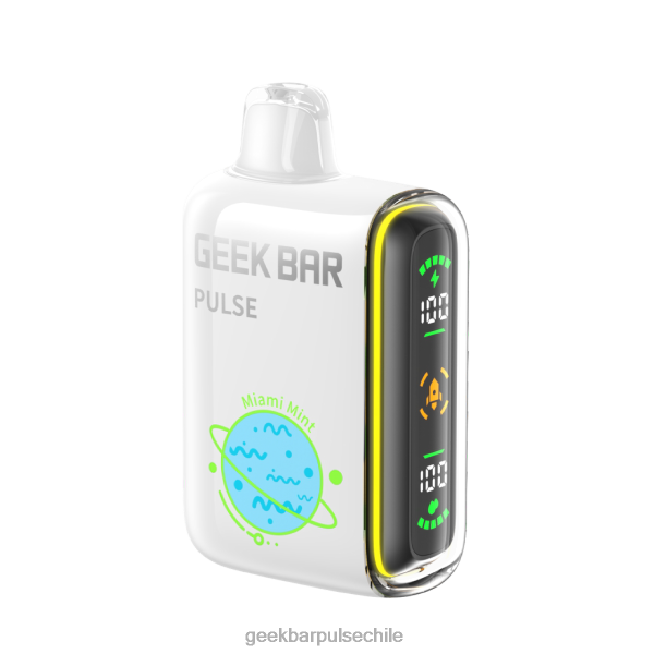Geek Bar Por Mayor Chile - Geek Bar Pulse vaporizador desechable 15k 266Z056 menta de miami